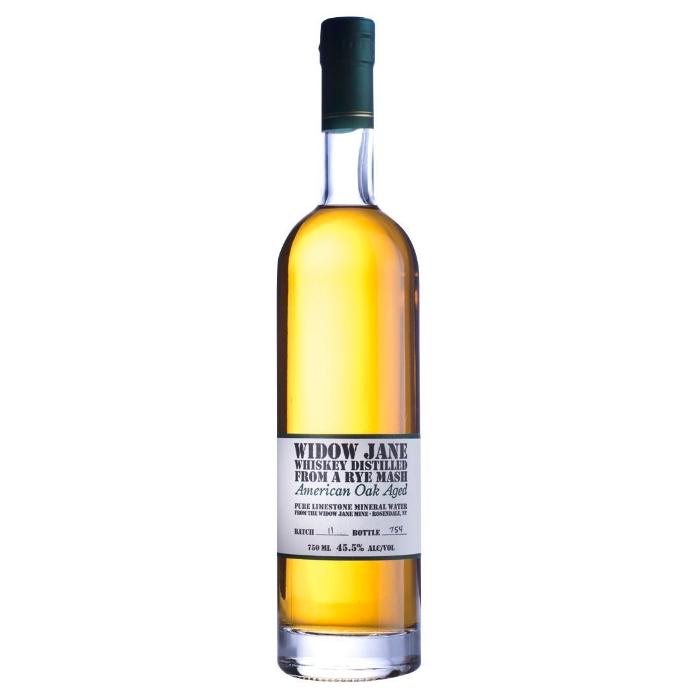 Widow Jane American Oak Aged Rye Mash Whiskey bottle reference image